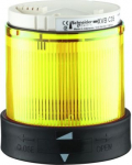 &Oslash; 70mm illuminated unit, flashing, yellow, IP65, 24 V. range of product: Harmony XVB Universal - product or component type: indicator bank - beacon or indicator bank unit type: illuminated unit - mounting diameter: 70 mm - component name: XVBC - mate ...