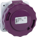 PratiKa industrial socket, 16A, 3p, 20...25 V AC, IP67. range of product: PratiKa - product or component type: socket - device short name: PratiKa socket - plug, socket category: extra-low voltage - poles description: 3P - network type: AC - outlet s ...
