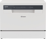 Candy Dishwasher | CP 6E51LW | Table | Width 55 cm | Number of place settings 6 | Number of programs 5 | Energy efficiency class E | White CP 6E51LW | 6925777874316