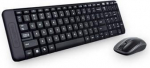 MK220 ENG, Wireless keyboard, USB, Black 920-003168 | 5099206029910