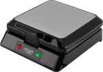 Adler | Waffle maker | AD 3036 | 1500 W | Number of pastry 4 | Belgium | Black AD 3036 | 5902934830041