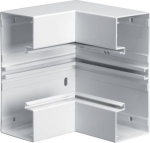 Internal corner of base profile for BRA 68x170mm lid 80mm of alu in pure white BRA6517049010 | 4012740840866