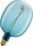 LED Bulb Vintage 1906 BALLON BLUE DIM 10 4.5W E27 1600K 100lm DIM 4058075761872 | 4058075761872