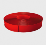 Cable protective covering hood EL125 125mm, 50m red 803152125940000000 | 4751012076434