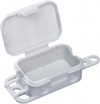 Junction box Q4-L 56x40x23mm IP20 grey [25] 33490401 | 4013902315475