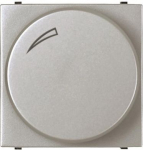 N2260.9 PL 1-10V rotatory dimmer, silver, 2 modules Zenit 2CLA226090N1301 | 8427238078380