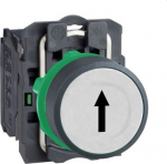 Push button UP 1NO, 22mm, Harmony XB5 XB5AA3341 | 3389110134421
