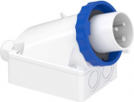 PratiKa industrial plug, 32A, 2p+E, 200...250 V AC, IP67. range of product: PratiKa - product or component type: plug - device short name: PratiKa plug - plug, socket category: low voltage - poles description: 2P + E - network type: AC - outlet stand ...