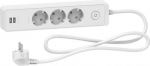 Extension 3 sockets 1.5m with 2USB white ST943U1W | 3606489494018