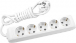 Extension 5 sockets white, Child Protection, 5m X-tendia WLTB0455-2WH | 8691136119050