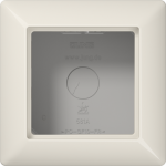 Box with integrated frame for outlet/switch, ivory AS500 AS581AW | 4011377338050
