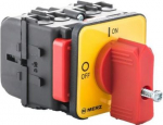 Panel mounted switch PCE MERZ ML032.4-TB/RG1 32A 0-1 4P IP55 red/yellow ML032.4-TB/RG1 | 5902082026327