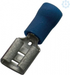 Socket sleeve, insulated, 1.5-2.5/4.8x0.8, blue, 100 pieces 260390 | 4011923089276