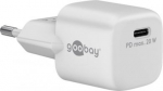 Goobay | USB-C PD GaN Fast Charger Nano (20 W), White 65404 | 4040849654046
