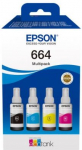 Epson 664 EcoTank 4-colour multipack | Epson C13T66464A | 664 EcoTank 4-colour multipack | Ink tank | Black, yellow, cyan, magenta C13T66464A | 8715946701295