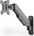 Digitus Wall mount | DA-90396 | Adjustable Height, Rotate, Tilt | 17-32 " | Maximum weight (capacity) 8 kg | Black DA-90396 | 4016032465133