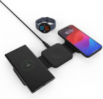Fixed | Wireless Foldable Charger 3in1 Flex for Samsung | FIXFLE-SA-BK | Black FIXFLE-SA-BK | 8591680167937