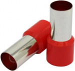 Insulated end sleeve 95mm2/25mm, red, 50 pcs ES095025RD | 4752255026668