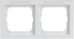 With labelling field and label holder. With small corner radii for trunking systems. Horizontal 2CKA001754A4368 | 4011395124345