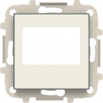 Color: Soft White   Cover plate for FM-radio module and for remote control module code: 9368, 9368.2 & 9368.7   Included: cover plate and mounting grid   Without fixing claws 2CLA856800A1101 | 8427238135168