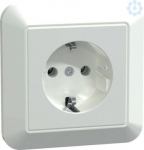 Schneider Electric Merten System M socket outlet MEG2301-1025 is a complete product in color active white. This socket outlet belongs to 1-M aesthetic group. The outlet pole configuration of this socket outlet is 2P + E. And it is used in Germany. An ...