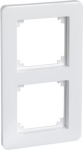 Cover frame, Exxact Primo, 2 gangs, white WDE008242 | 3606480332784