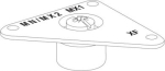 Voltage releases securing fixture, MasterPact MTZ, for voltage releases MX/XF/MN, spare part LV847093SP | 3606481188564