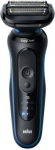 Braun Electric Shaver | Series 5 52-B1000s | Operating time (max) 50 min | Wet & Dry | Lithium Ion | Black/Blue 52-B1000S | 8700216646130