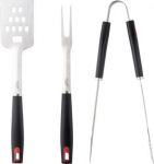 Adler | Grill Utensil Set with Carrying Case | AD 6727 | Grill Cutlery Set | 4 pc(s) | Stainless Steel/Black AD 6727 | 5905575902146