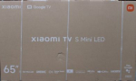 SALE OUT. Xiaomi TV S Mini LED 65 2026 | SALE OUT. Xiaomi | S Mini LED 2026 | 65 | Smart TV | Google TV | 4K UHD | Dark Grey | DAMAGED PACKAGING, DENTED BACKSIDE ELA6594EUSO | 2000001434536