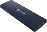 Natec | Rhino M.2 NVME Lite USB-C External, Gen 2 Steel Navy | Solid-state drive interface NVMe NKZ-2472 | 5901969450910