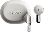 Sudio Earbuds | N3 | Bluetooth | On-ear | Microphone | Milky White | Wireless N3WHT | 7350071385388