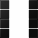 Cover kit 4-gang, complete LS504TSASWM | 4011377185739