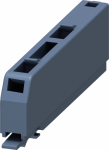 Removable terminal 2-pole, push-in terminals up to maximum 1 x 4 mm2 or 2 x 1.5 mm2, (in shared wire-end ferrule), for SIRIUS devices in industrial standard mounting rail enclosure SIRIUS relays - one range for every application. 3ZY1122-2BA00 | 4011 ...