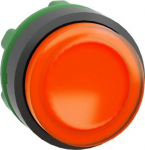 Head for illuminated push button, Harmony XB5, orange projecting, 22mm, universal LED, spring return ZB5AW153 | 3389110909883