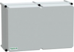PLS box, polyester rear, opaque PC cover IP66 36x54x23cm NSYPLSC3654AG | 3606480777189