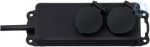 Extension cord 2 sockets, 2m H07RN-F 3x1.5 IP44 black 1159930 | 4007123565269