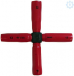 110076 VDE cross type wrench SW 10-13-14-1 7 110076 | 4011923050832