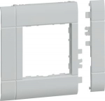 Frontplate modular, BRH, CP 55, Lid 100, hfr, lightgrey GR1000A7035 | 4012740982306