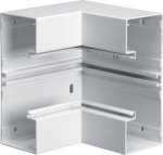 Internal corner of base profile for BRA 68x170mm lid 80mm of alu traffic white BRA6517049016 | 4012740014144