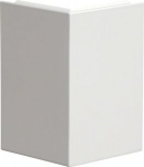 External corner lid for BRA 70x100mm of aluminium in pure white R75299010 | 4012740300728