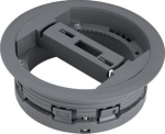 cable outlet with connection to round chain floor thickness >20mm steel grey LARKG207011 | 4012002243862
