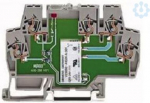 Switching relay terminal block grey 859-304 | 4017332595612