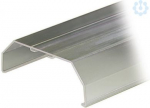 Cover; Type 1; suitable for cover carrier, type 1; 1 m long; transparent 709-153 | 4017332361446