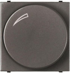 N2260.9 AN 1-10V rotatory dimmer, anthracite, 2 modules Zenit 2CLA226090N1801 | 8427238078397