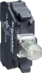 !!! EOL !!! block for head &Oslash;22 integral LED 24V screw clamp terminals. range of product: Harmony XB4, Harmony XB5 - product or component type: light block - device short name: ZBV - connections - terminals: screw clamp terminals: <= 2 x 1.5 mm&sup2; with  ...
