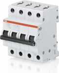 S203-C20NA Miniature circuit breaker (MCB) 6kA 3+NP C 20A 2CDS253103R0204 | 4016779532488