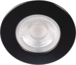 LED downlight fitting FIZU PRO IP65 CCT B, 5.5W, 3000/4000/6500K, IP65, black 38269 | 5905339382696