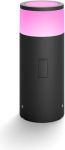 Hue Calla pedestal black 1x8W SELV ext. White and color ambiance 1742030P7 915005630301 | 8718696167991