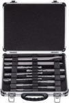 11 Piece SDS Plus Drill + Bullet Cold Flat Chisel Set Masonry + Metal Case 2608578765 | 6949509227911